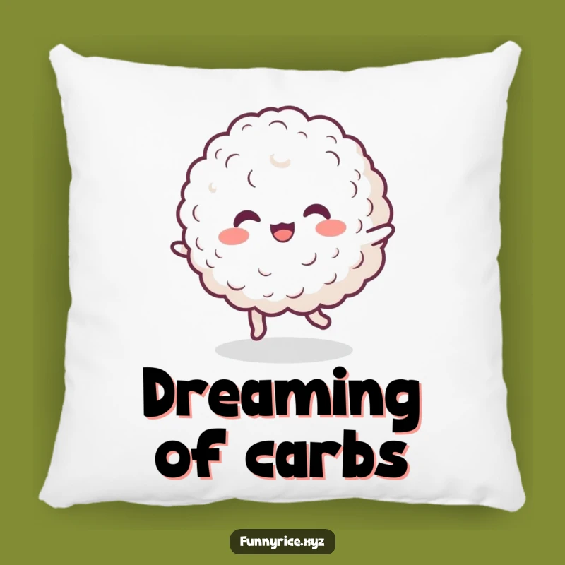 Funny Dancing Rice Pillow: Cozy Fun, Cheerful Accent, Humorous Gift
