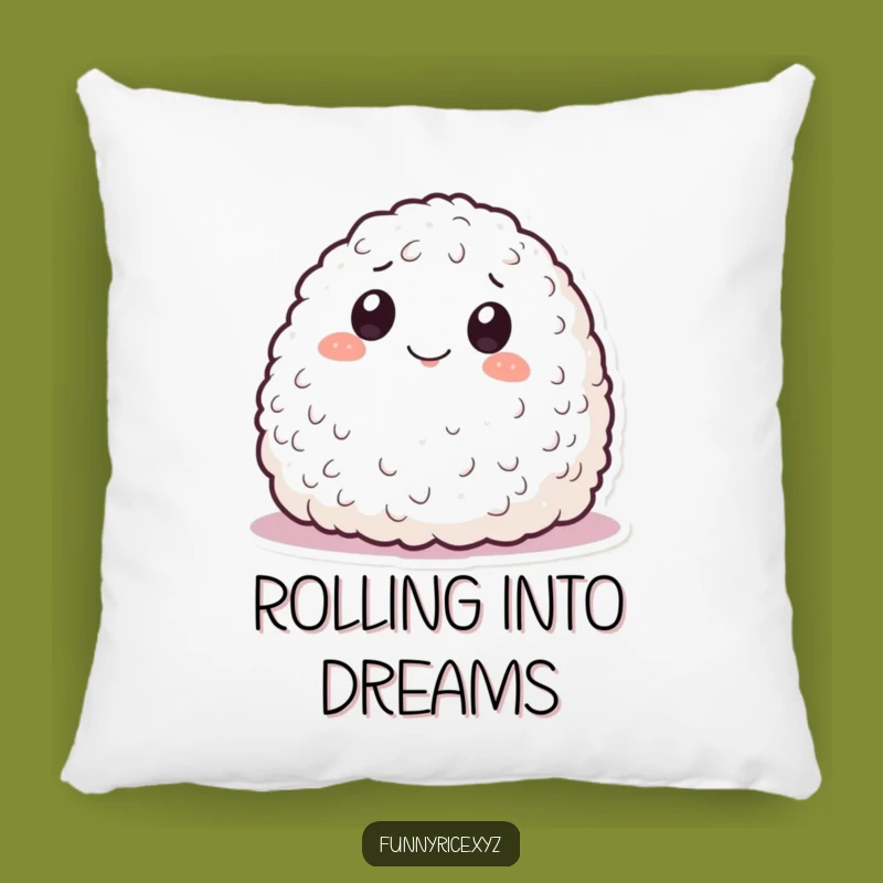Funny Rolling Rice Pillow: Cozy Fun, Playful Accent, Humorous Gift