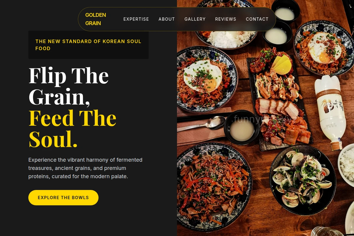 Bowl Korean Food